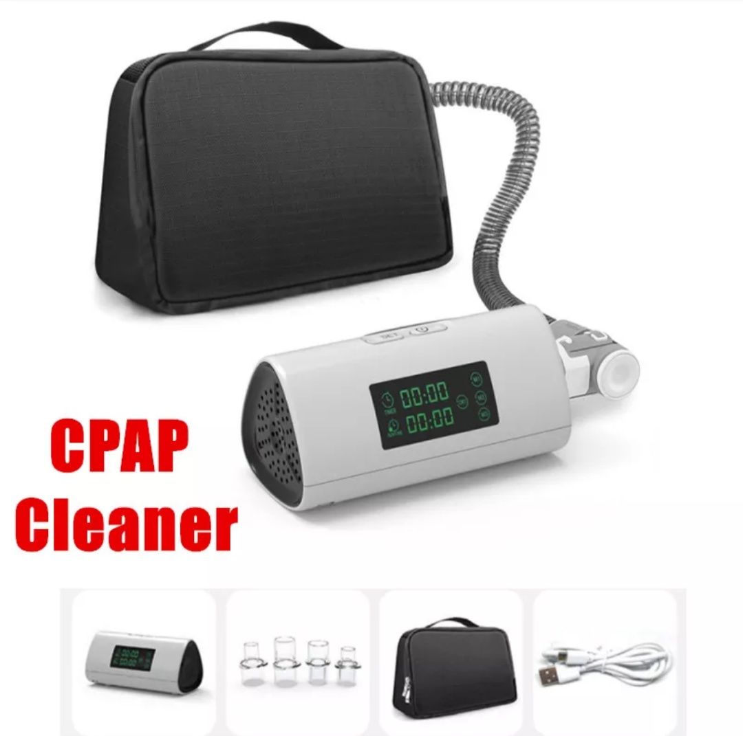 CPAP APAP BIPAP mască ozon dezinfectare igenizare bacterii germeni