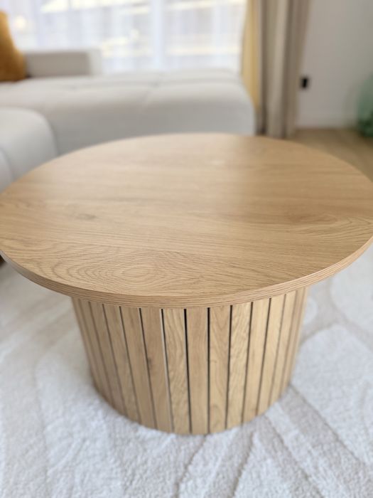 Холна масичка за кафе –дървена – 80×80 см