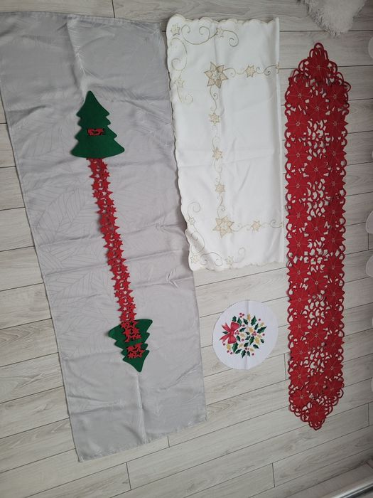 Fete de masa de Craciun 5 bucati