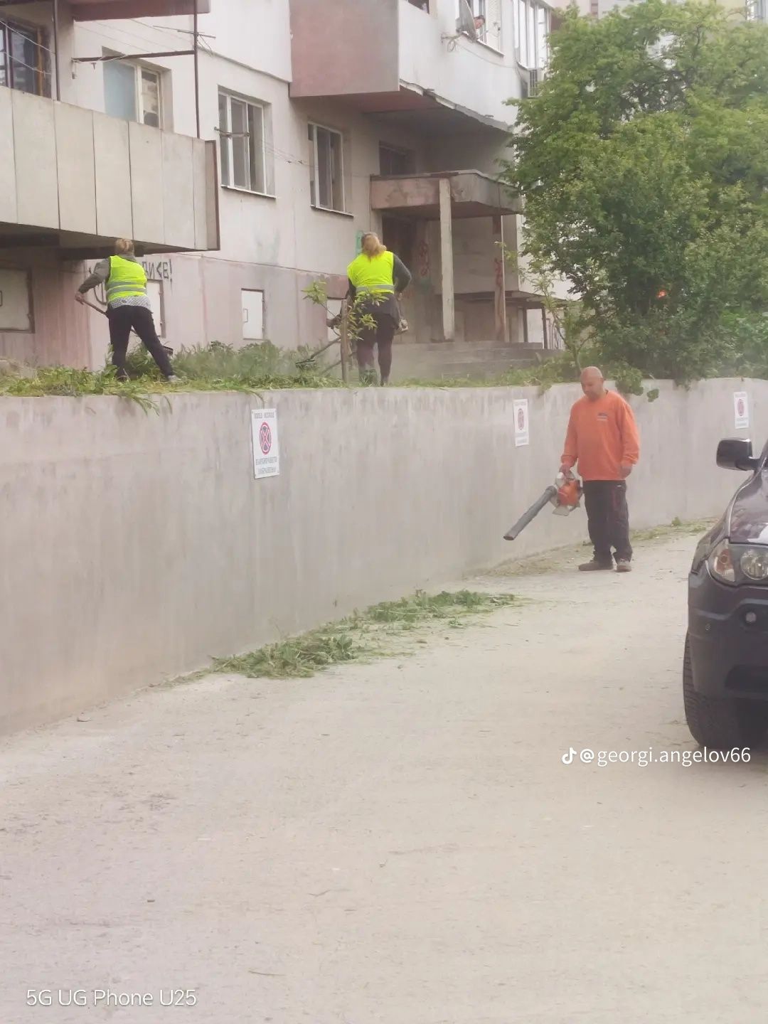 Поддържане на зелени площи