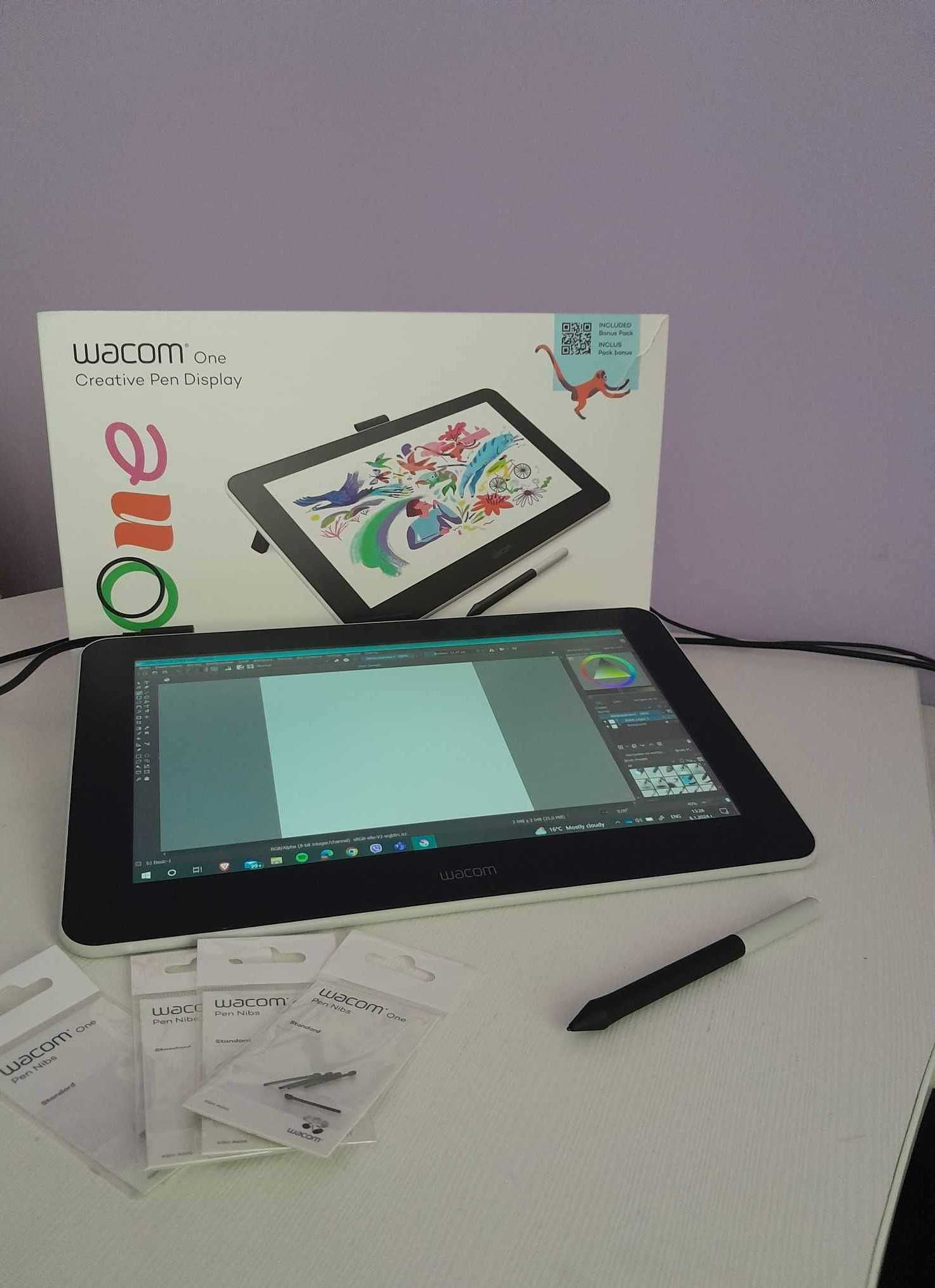 Графичен таблет Wacom One Creative Pen Display