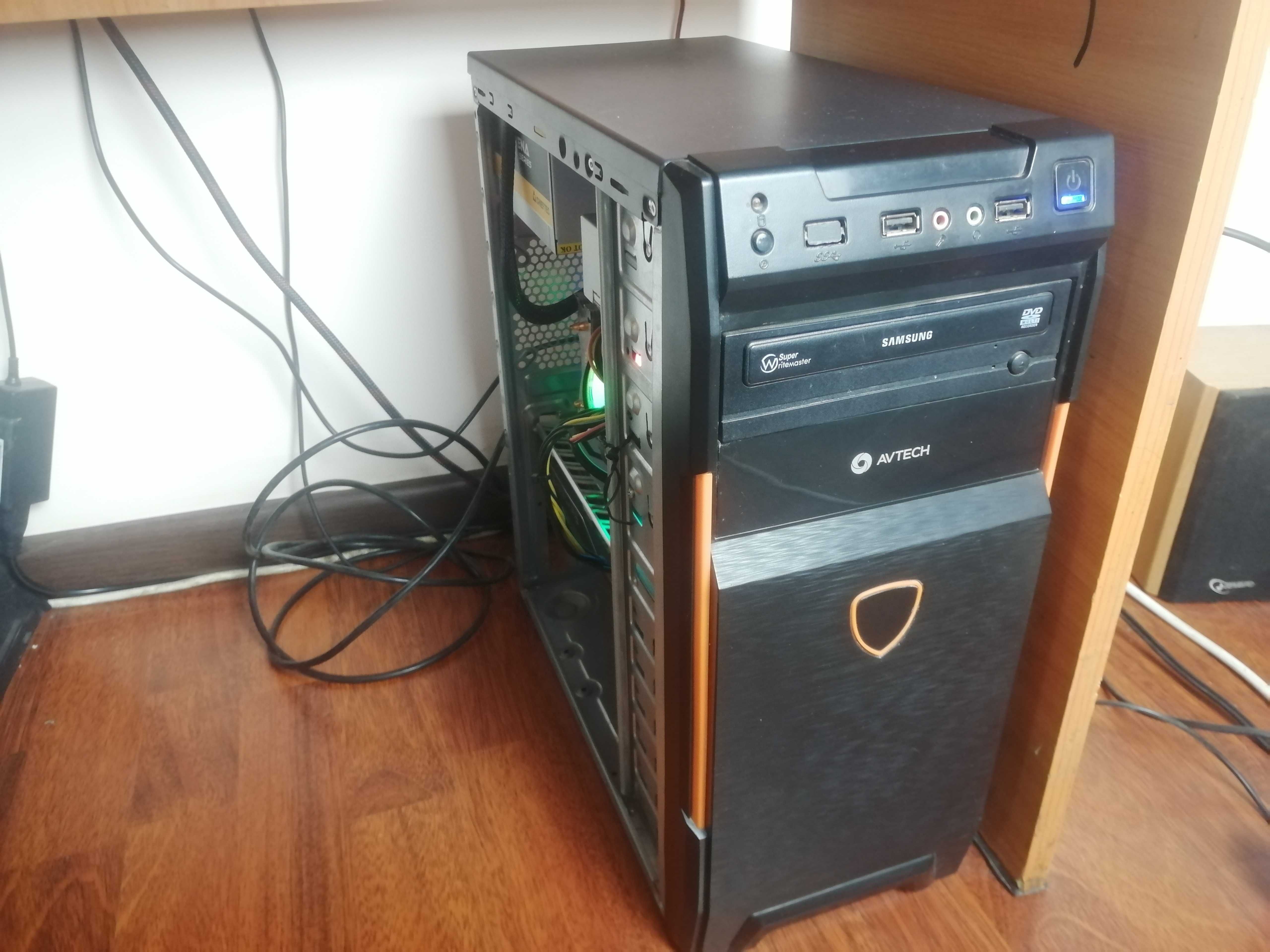 Office va gaming uchun i5 7400, RX 470 GDDR5- 4gb, HP 24 - FullHD 75Гц