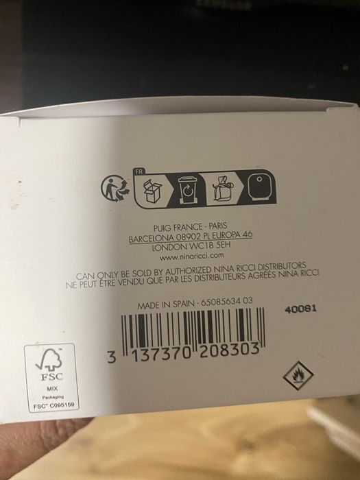 Парфюм Nina Ricci, Ricci Ricci