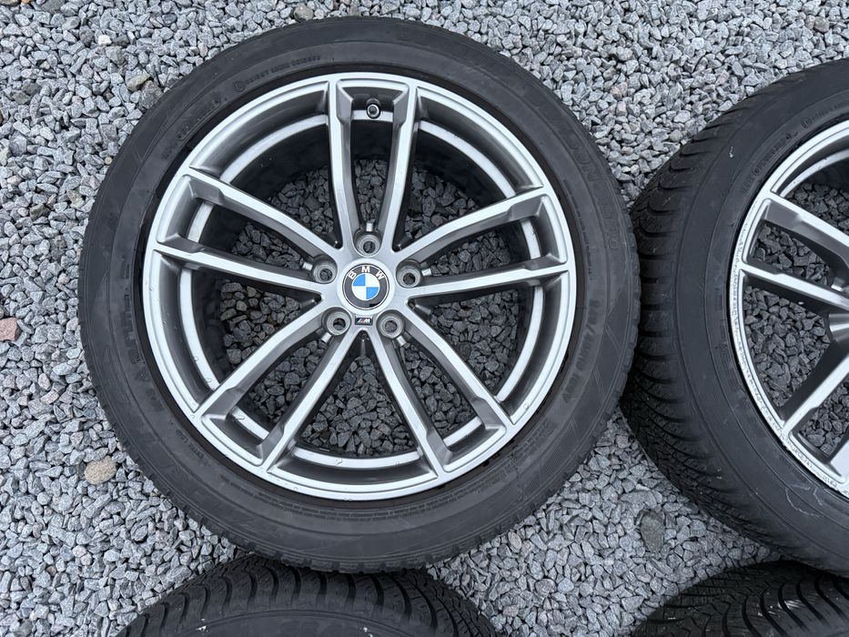 Jante BMW 18 originale style 662 M paket anvelope iarna Falken 6-7 mm