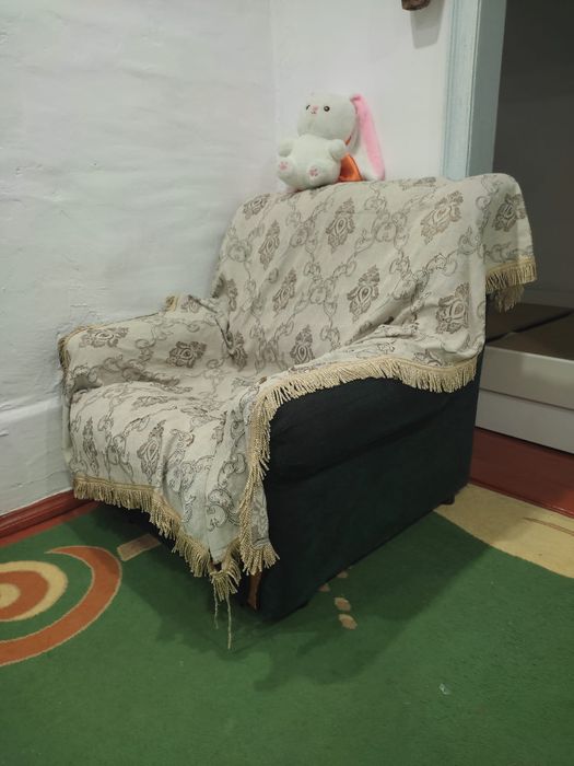 Кресло-кровать отдам даром самовывоз мирный.частный дом.