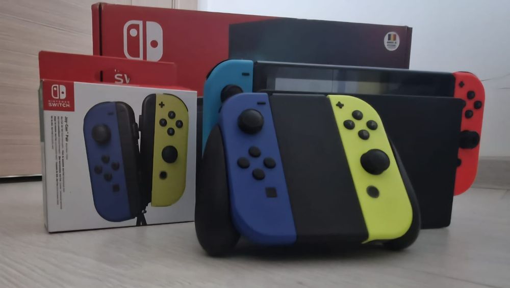 Nintendo Switch plus jocuri