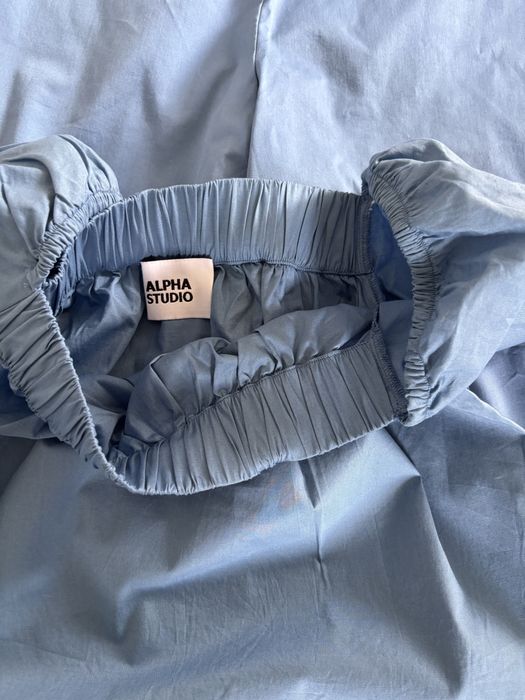 Стилен дамски сет/комплект ALPHA STUDIO син