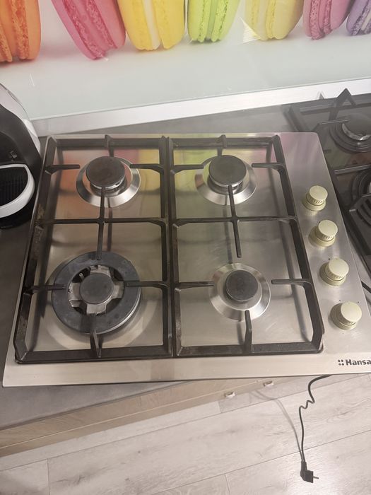 Plita electrica HANSA pe gaz plus cuptor electric HANSA