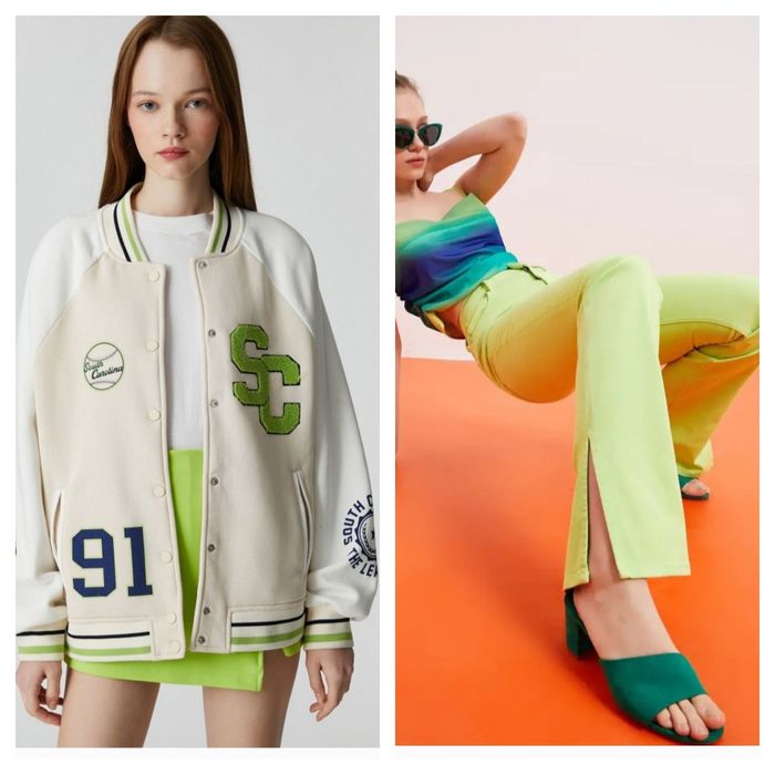 Костюм. Бомбер+джинсы новый! Турция.