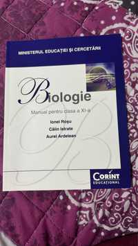 Manual biologie cls a11a Corint-Rosu/Calin Istrate/Aurel Ardelean