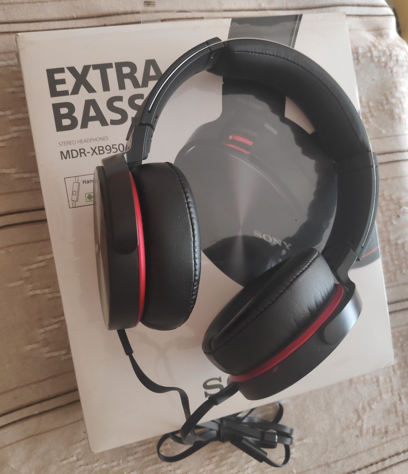 Гарнитура Sony MDR-XB950AP Extra Bass, Black