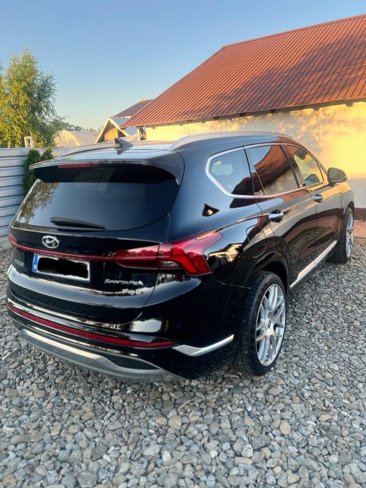 Hyundai Santa Fe plug in hybrid, 2021, avariat, AVARIATE