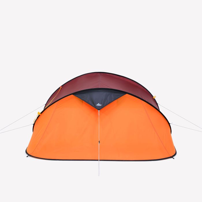 Cort Camping 2 Seconds 3 Persoane Vintage - produs resigilat Decathlon