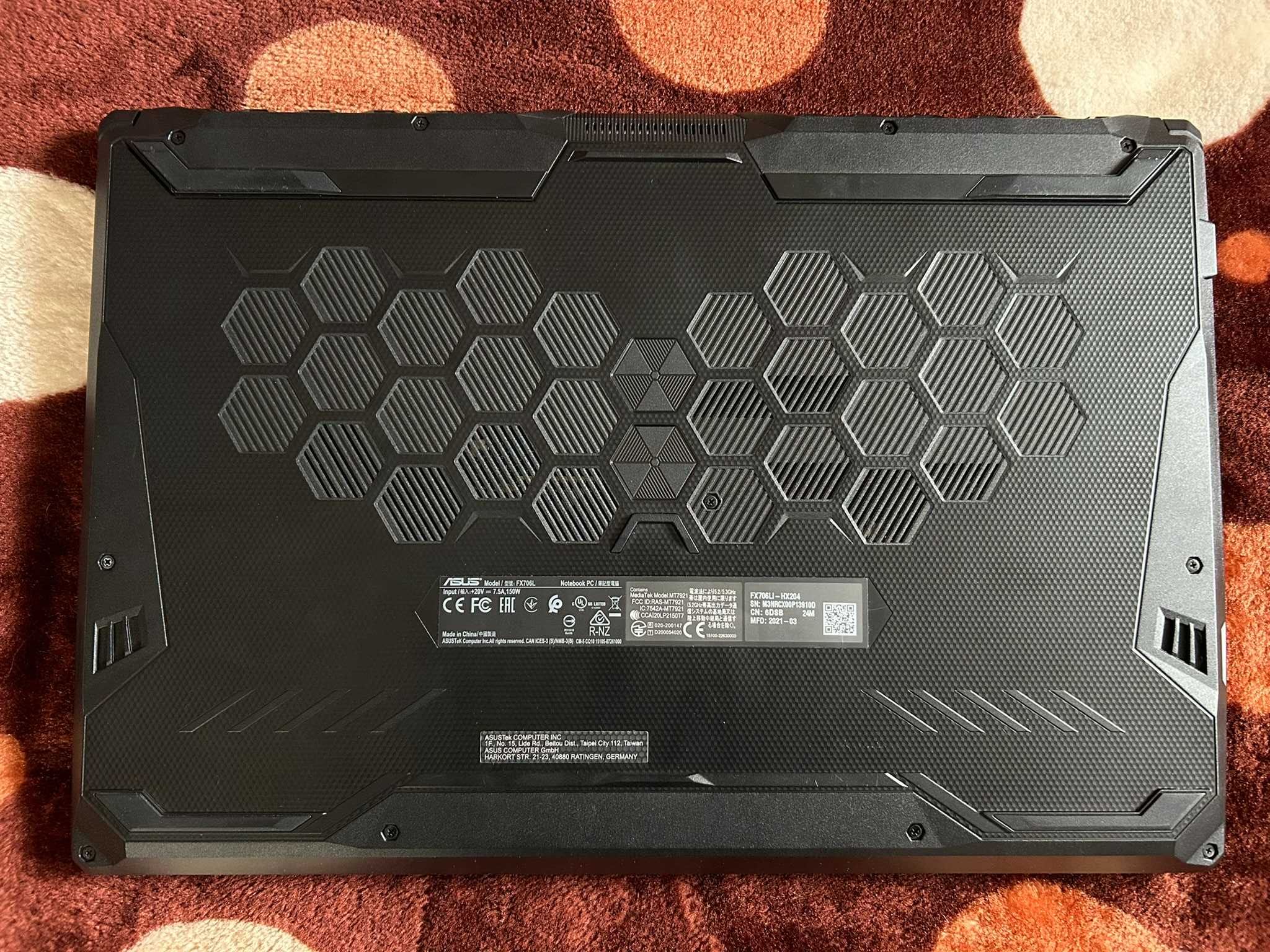 Asus TUF F17 Gaming