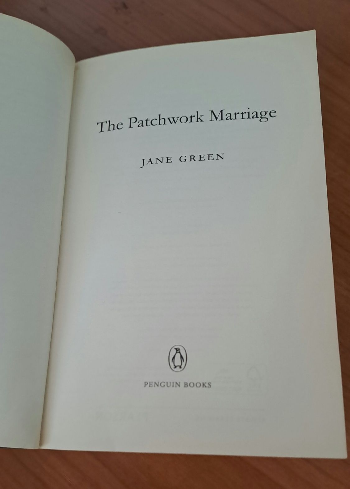 The Patchwork Marriage de Jane Green - Carte