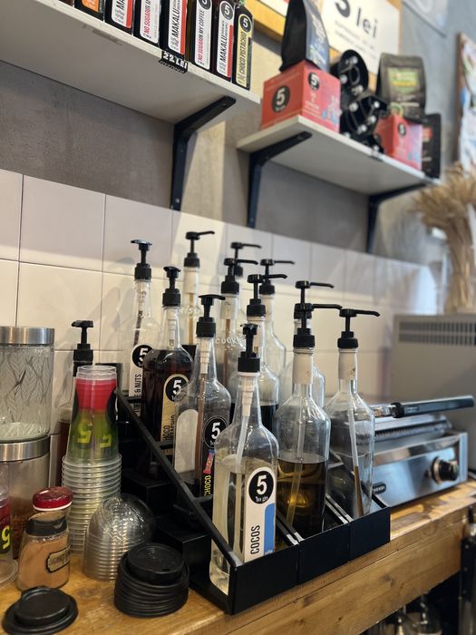 Suport pentru sticle de sirop (sau alte bauturi)