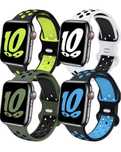Curea Bratara Husa Soft TPU Perforat Incarcator Ceas Apple Iphone