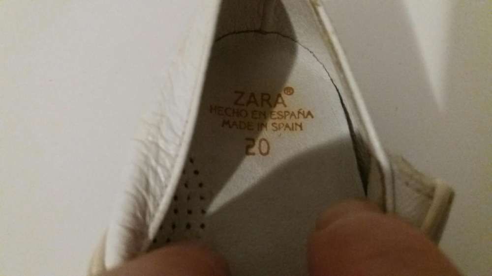 Pantofi ballerina nr 20 Zara