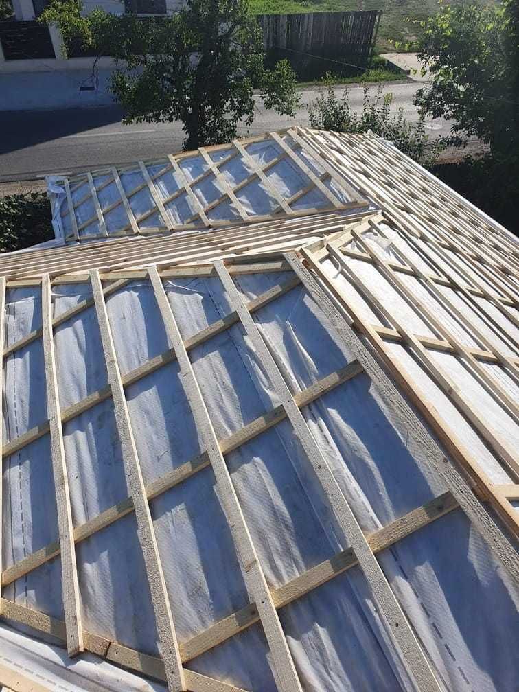 Reparatii acoperisuri, dulgherie, mansardare, sisteme pluviale