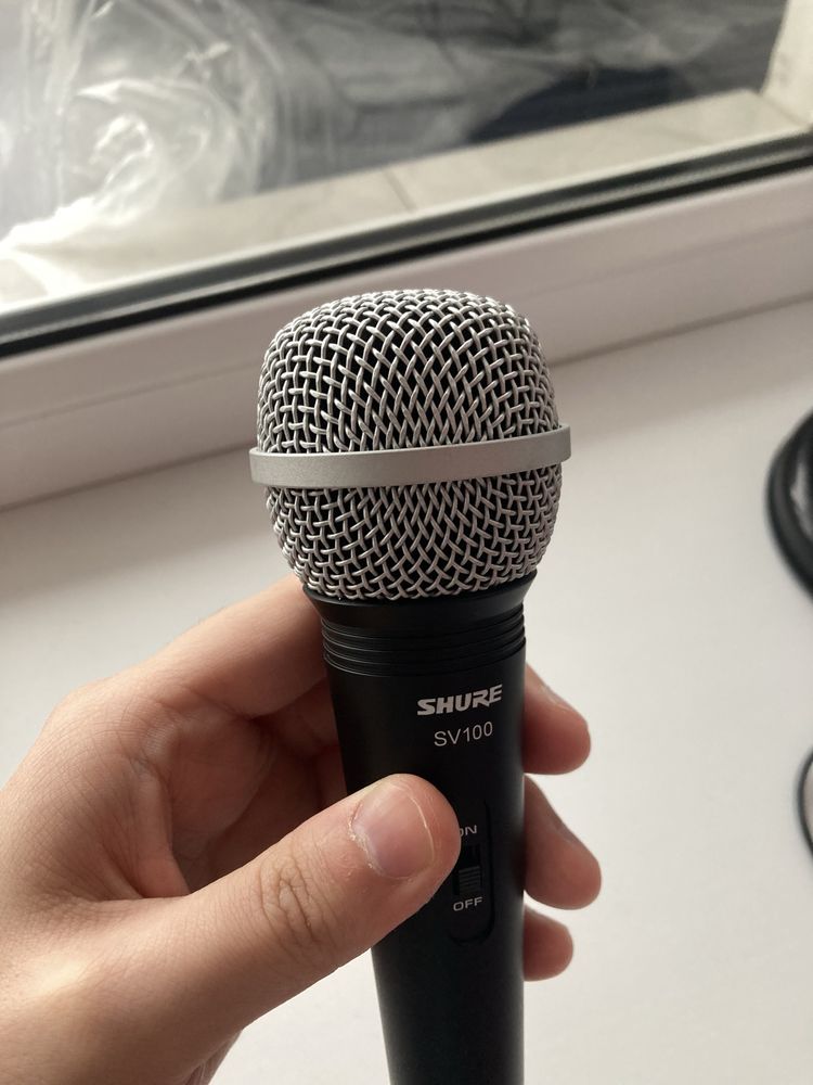 динамический микрофон shure