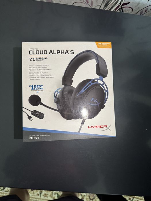 продам игровой наушник hyperX cloud alpha S