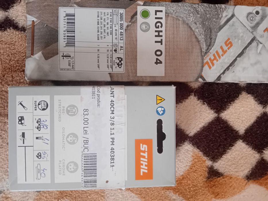Lanț/Lamă Stihl Nefolosite