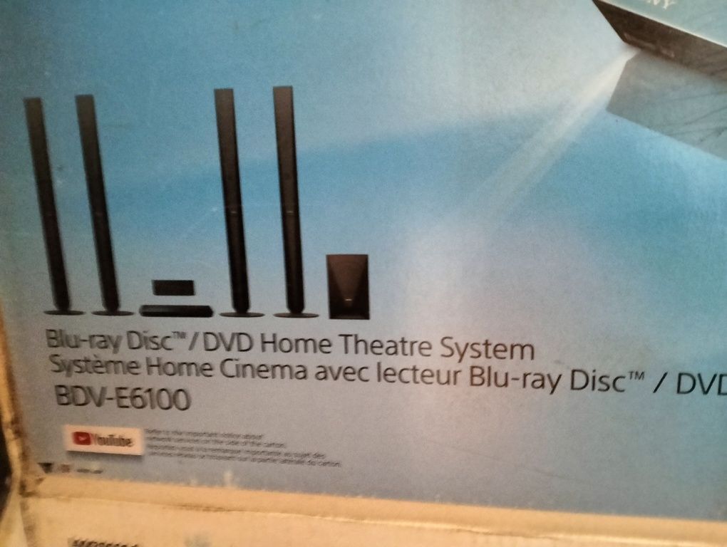 Sistem home cinema SonyBDV E 6100, 5+1 impecabil