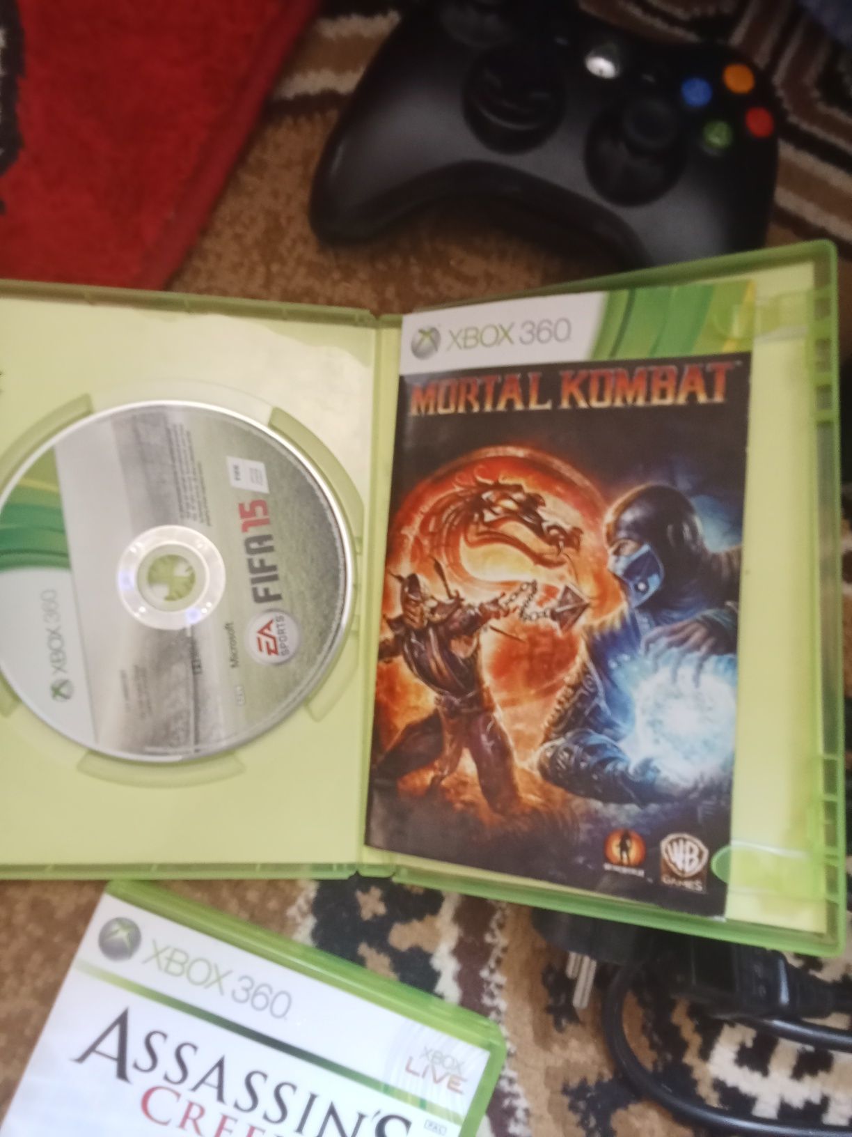 Xbox 360 toate cablurile