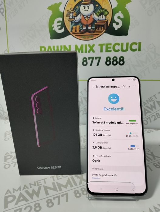 Samsung S25 FE la cutie