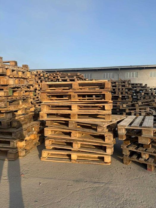 Деревянные паллеты для склада/производства