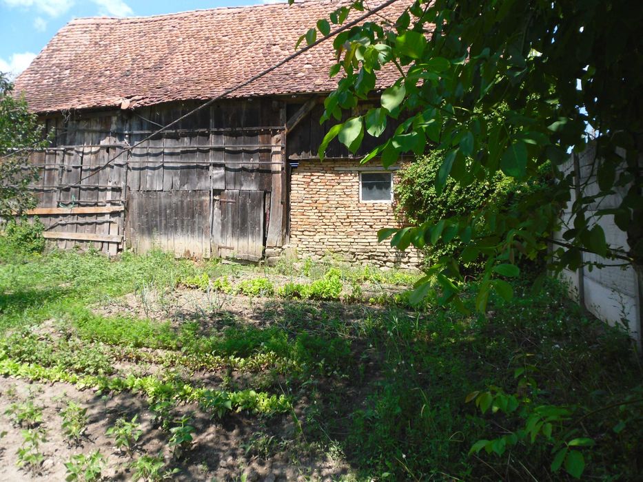 Gospodarie saseasca in sat Bunesti, judet Brasov. Drumul spre Viscri