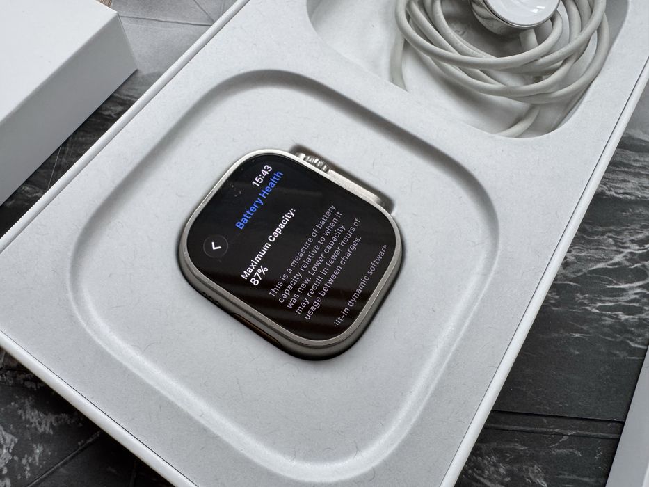 Apple Watch Ultra Titanium 49mm + Cellular Гаранция