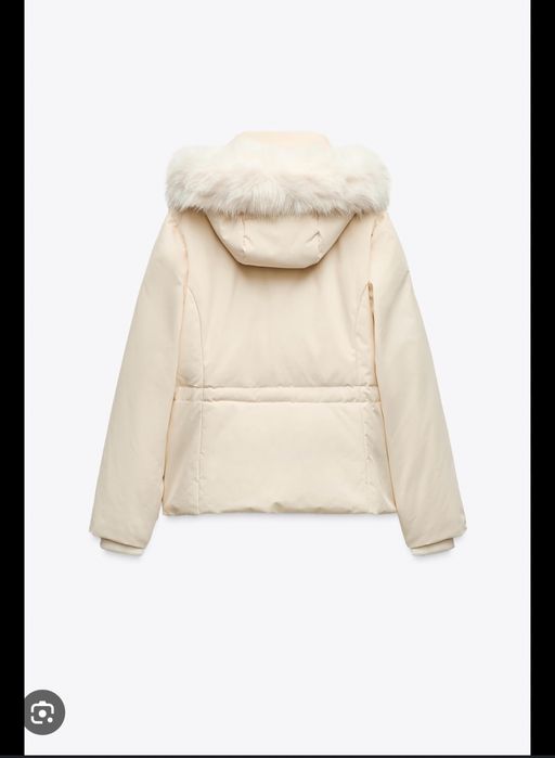 Чисто ново яке ZARA -XS, 80% пух, 20% пера