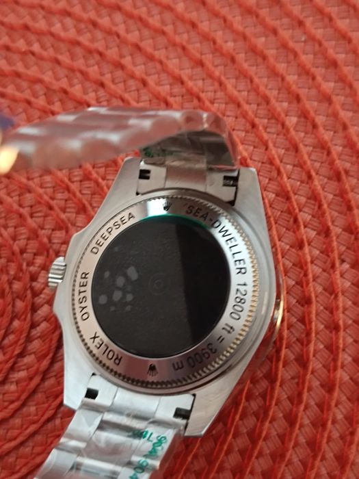 Ceas Rolex deapsea cadran negru otel 904.