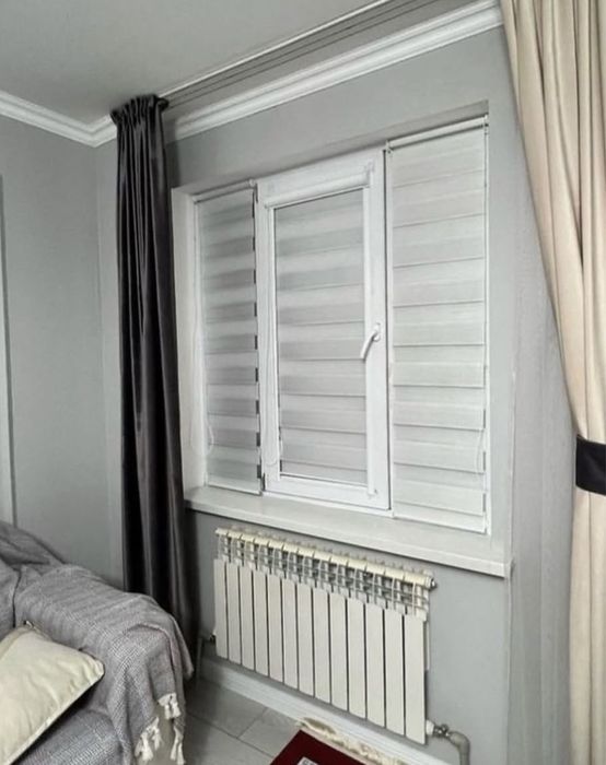 Жалюзи,Роль шторы,День и Ночь