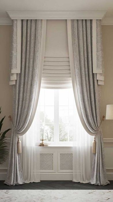 Шторы | Жалюзи | Pardalar | Jalyuzi | Индивидуальный пошив штор  Sh542