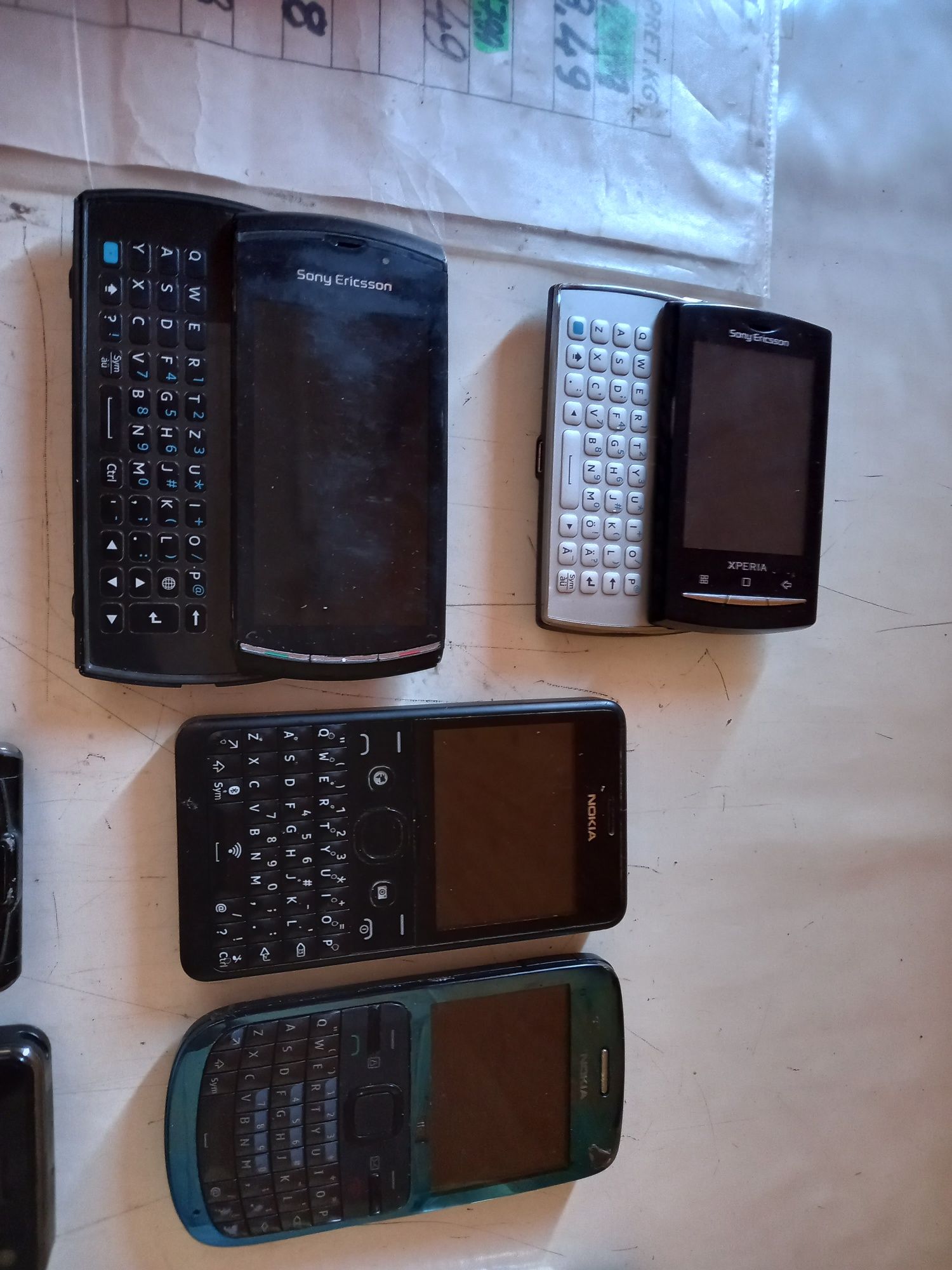 Vand/ schimb lot 20 telefoane Nokia, Samsung, LG, Siemens, BlackBerry