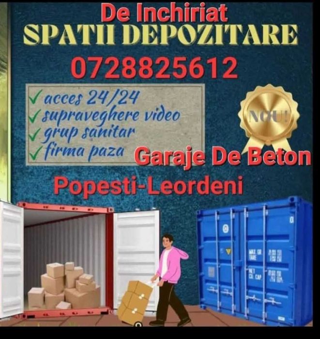 Spatii depozitare Containere