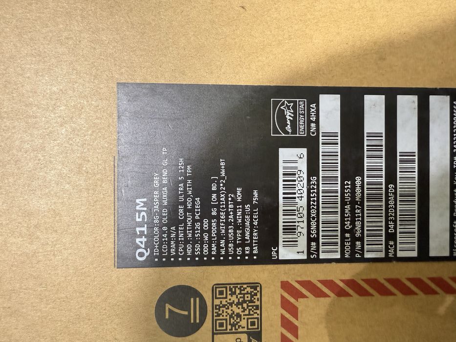 Asus ZenBook Q415