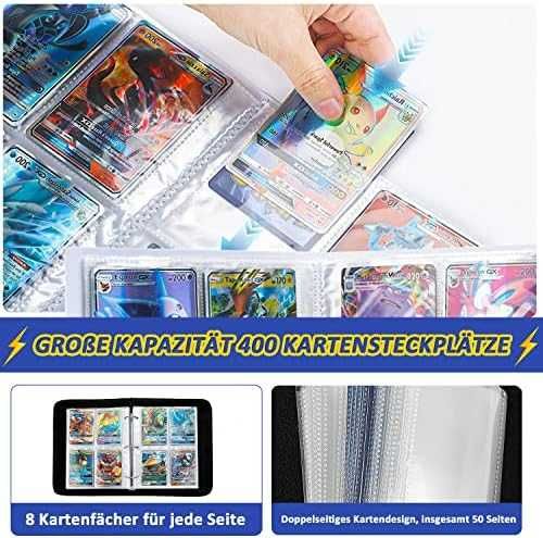 Класьор албум карти Покемон колекция Pokemon trading cards Организатор