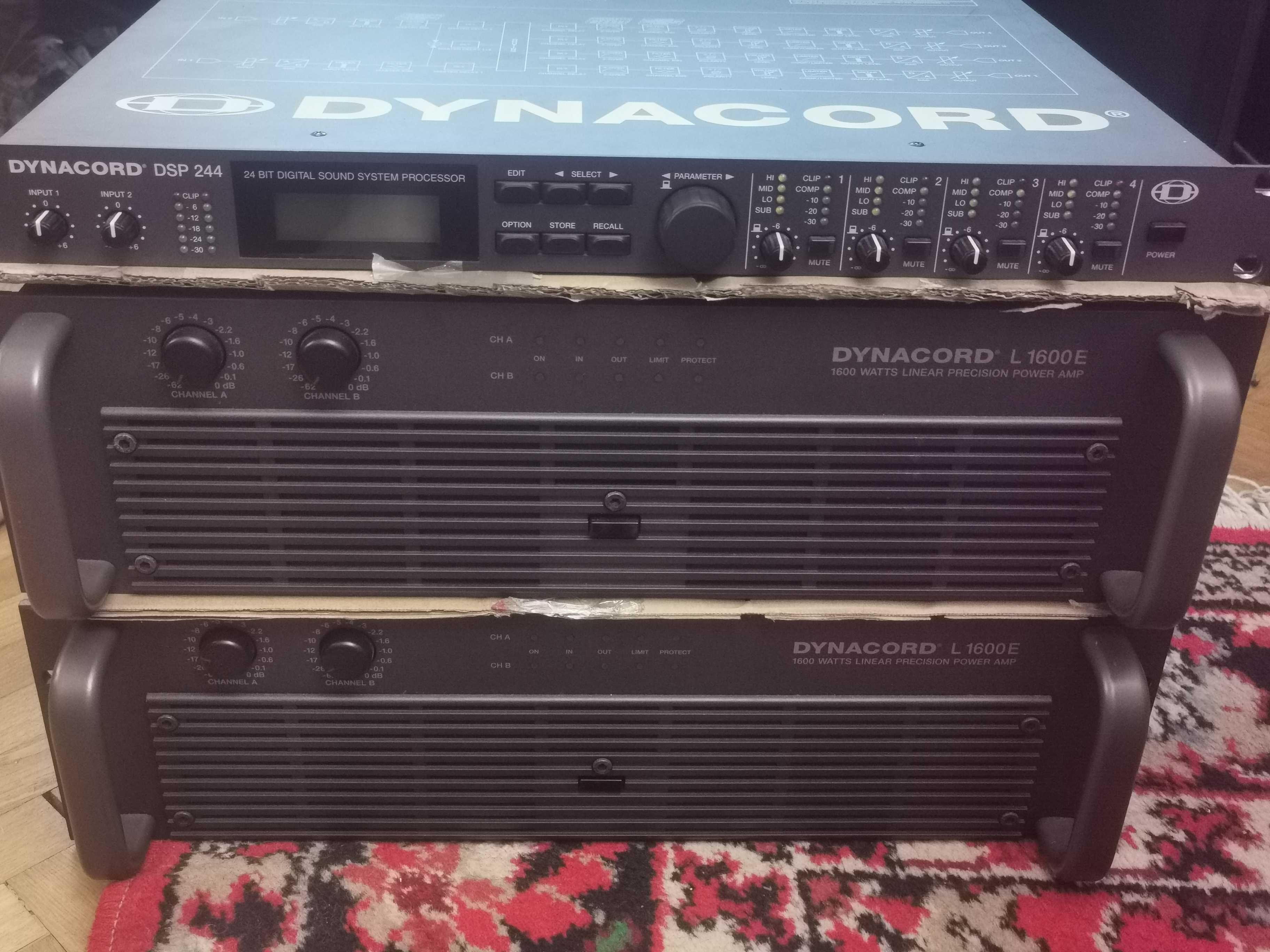 Dynacord L 1600E + Dsp 244