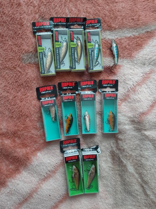 Voblere rapala 11buc
