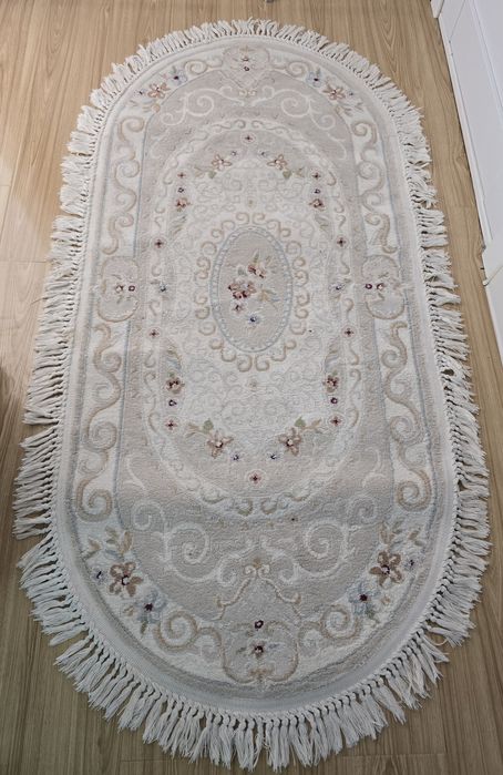 Овальные ковры размером 140×65 2шт