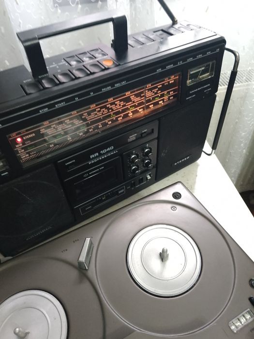 Sony sistem stereo deck. Japonia pe tuburi.