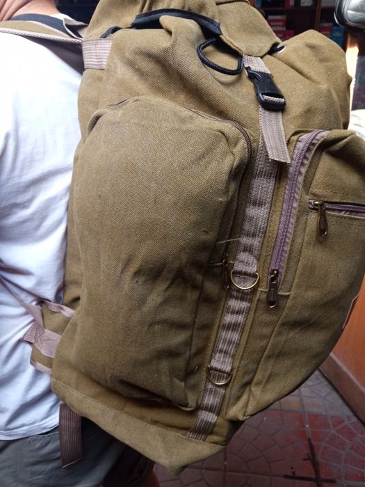 Раница от брезент голяма