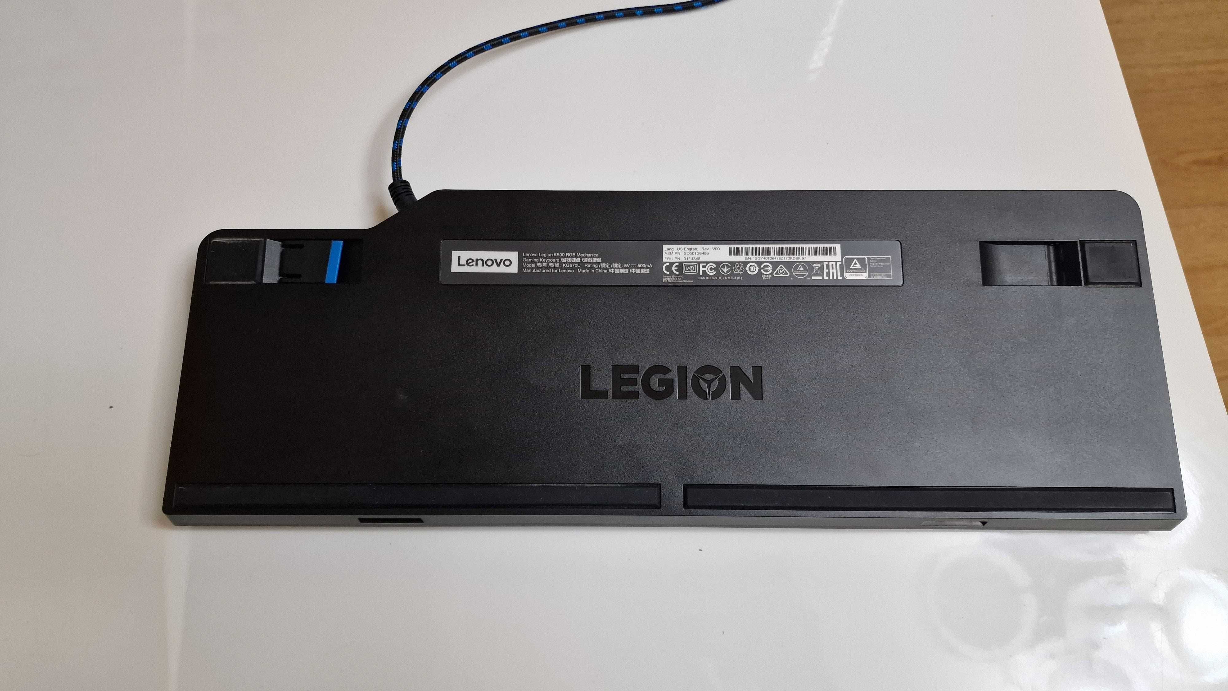 Tastatura Lenovo Legion K500 RGB mecanica.