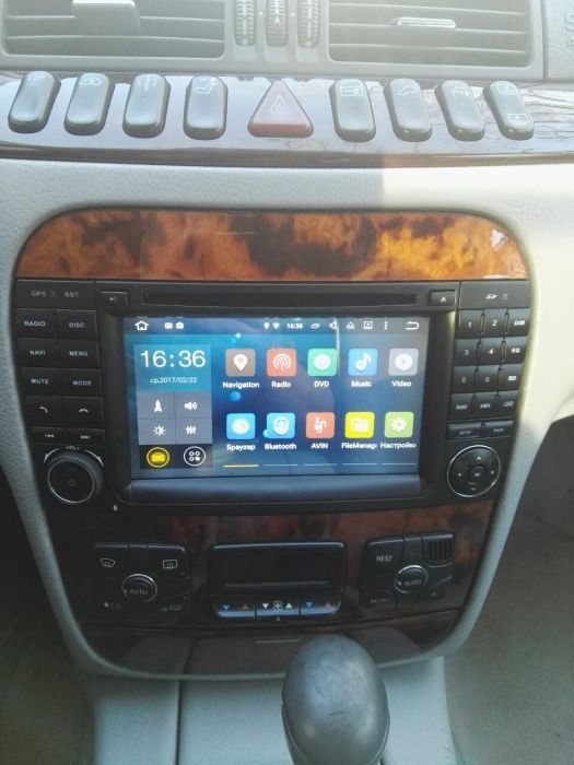 Навигация Android за MERCEDES мерцедес W203 W209 андроид мултимедия