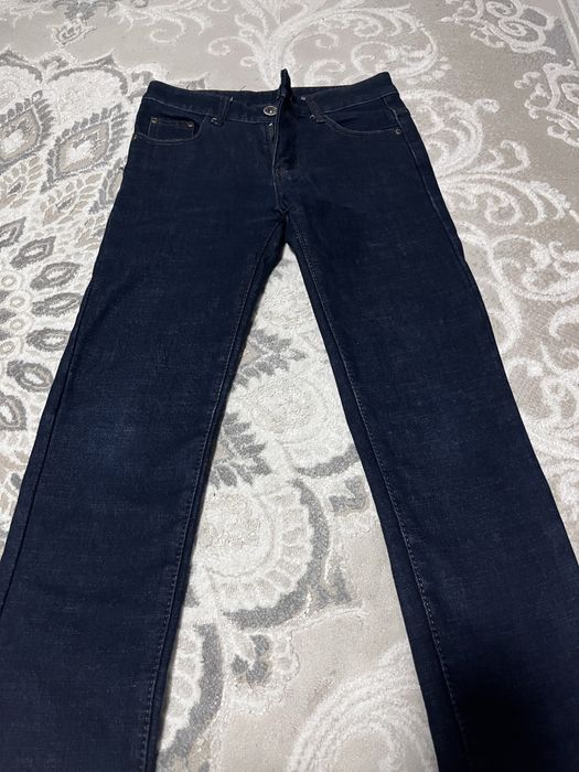Продам синие утепленные джинсы