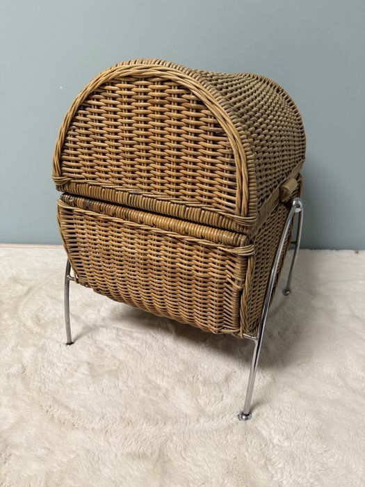 Ратанова кутия за съхранение / 70-те