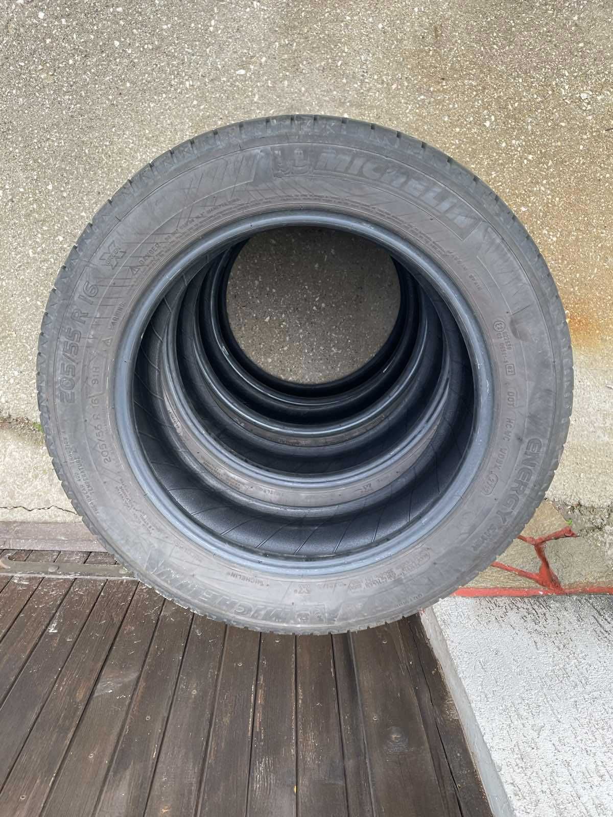 4бр летни гуми MICHELIN 205/55/16 dot2712 | 6mm